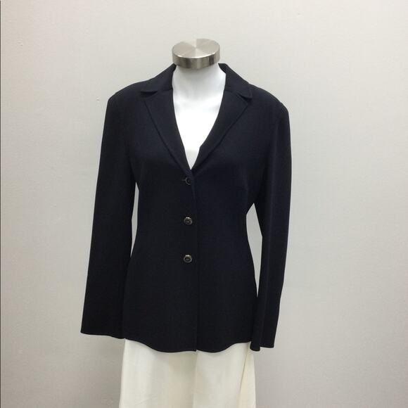 Escada Navy Blazer - Picture 1 of 5